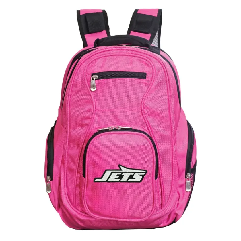 Travel|School Supplies^New York Jets MOJO Pink Premium Laptop Backpack