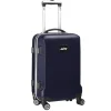Travel|School Supplies^New York Jets Navy 20" 8-Wheel Hardcase Spinner Carry-On