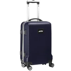 Travel|School Supplies^New York Jets Navy 20" 8-Wheel Hardcase Spinner Carry-On
