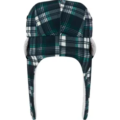 Hats|Men^New York Jets New Era Black Sideline Plaid Sherpa Trapper Hat