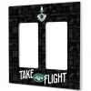 Lighting^New York Jets 2024 Illustrated Limited Edition Double Rocker Light Switch Plate