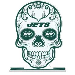 Toys & Games|Toys & Outdoor Games^New York Jets 10" Sugar Skull Standee