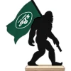 Office Accessories|School Supplies^New York Jets 18'' Team Logo Bigfoot Silhouette Desktop Art