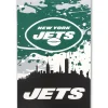 Wall Art^New York Jets 15" X 23" City Skyline Canvas Wall Art