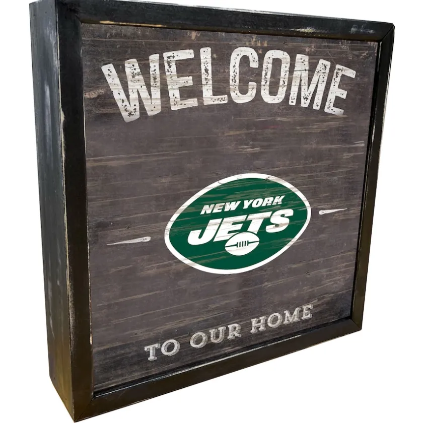Furniture^New York Jets 12" X 12" Concealment Case