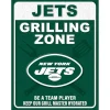 Wall Art|Wall Art^New York Jets 13" X 20" Grill Zone Metal Sign