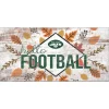 Holiday Items|Holiday Decorations^New York Jets 6'' X 12'' Hello Football Wall Art