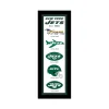 Wall Art|Wall Art^New York Jets 12" X 36" Heritage Framed Banner