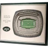 Wall Art|Photos^New York Jets 17'' X 13'' 5-Layer StadiumViews 3D Wall Art