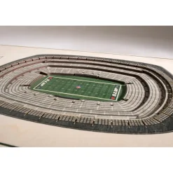 Wall Art|Photos^New York Jets 17'' X 13'' 5-Layer StadiumViews 3D Wall Art