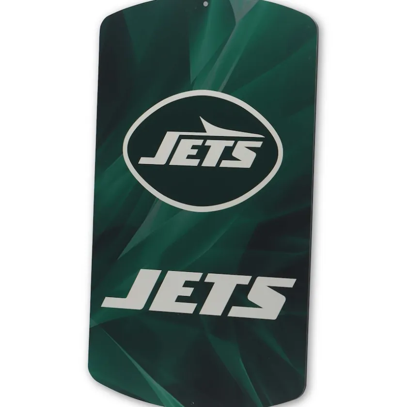 Wall Art|Wall Art^New York Jets 13" X 19.5" Prism Metal Sign
