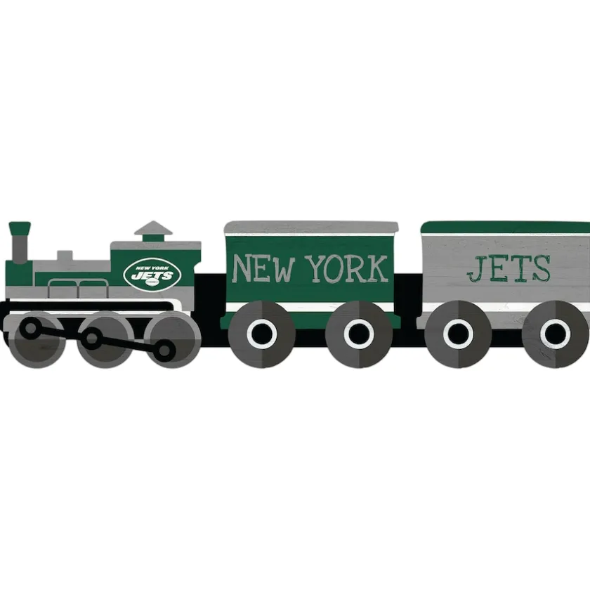 Wall Art|Wall Art^New York Jets 6'' X 24'' Train Cutout Sign