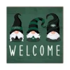 Wall Art|Wall Art^New York Jets 10'' X 10'' Welcome Gnomes Sign