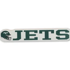 Wall Art^New York Jets 16.5" X 3" Wood Display Block
