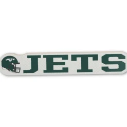 Wall Art^New York Jets 16.5" X 3" Wood Display Block