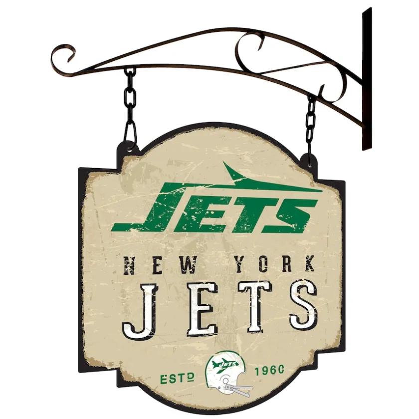 Wall Art|Wall Art^New York Jets 16" X 1" X 24" Tavern Sign