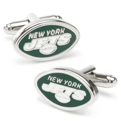 Accessories|Jewelry^New York Jets Cufflinks & Tie Bar Gift Set
