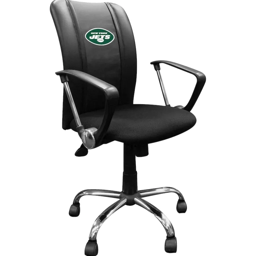 Furniture^New York Jets Curve Task Chair
