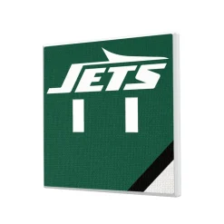 Lighting^New York Jets Diagonal Stripe Double Toggle Light Switch Plate