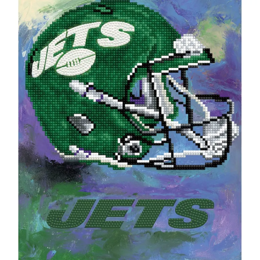 Toys & Outdoor Games|Toys & Games^New York Jets Diamond Painting Art Craft Kit