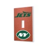 Lighting^New York Jets Football Design Single Toggle Light Switch Plate