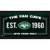 Wall Art|Photos^New York Jets Framed 10" X 20" Fan Cave Collage