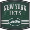 Wall Art|Wall Art^New York Jets Layered Stripe Metal Sign