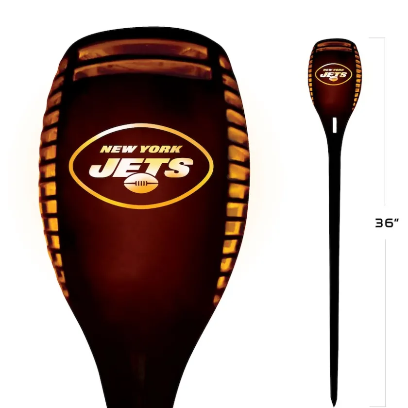 Lighting^New York Jets LED Solar Torch