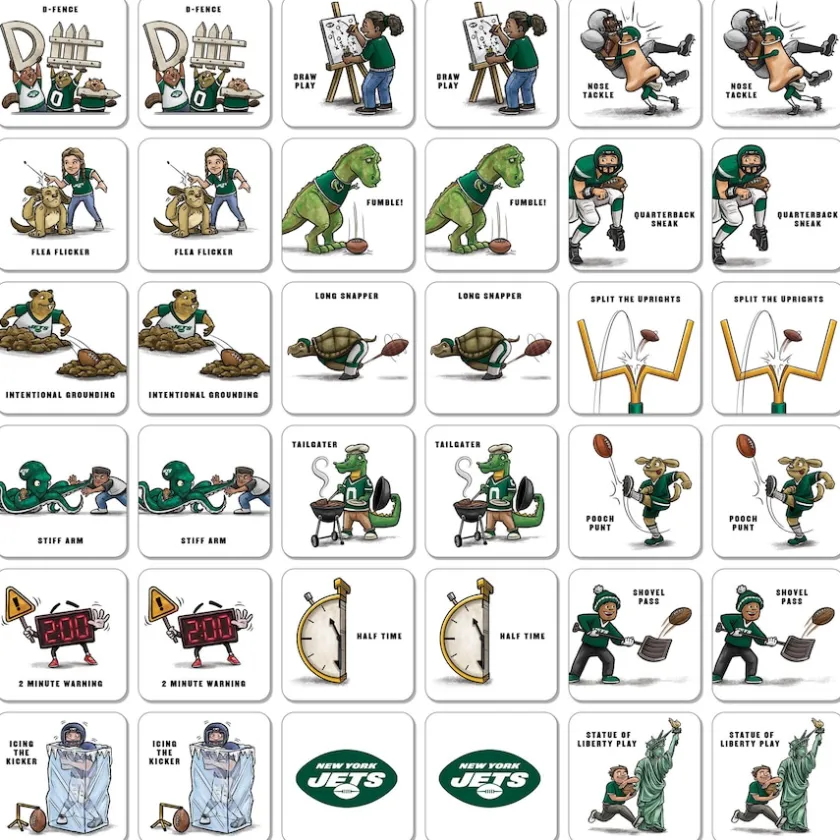 Toys & Outdoor Games|Toys & Games^New York Jets Licensed Memory Match Game