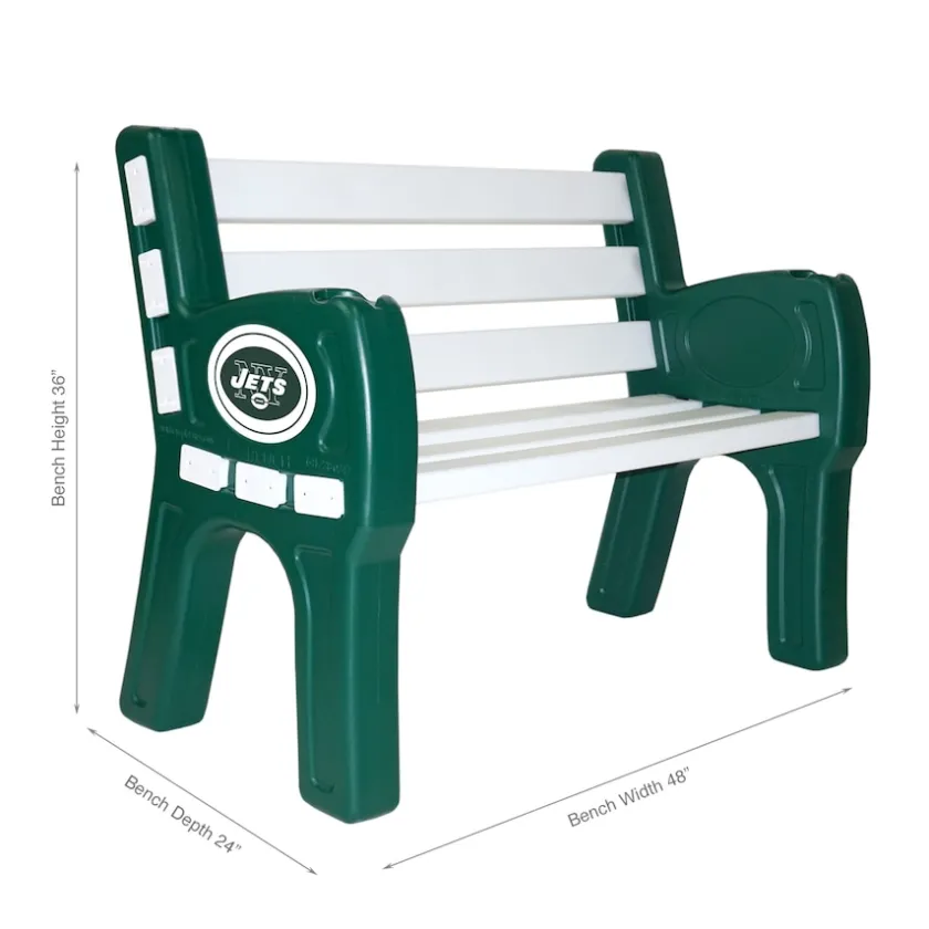 Furniture^New York Jets Park Bench