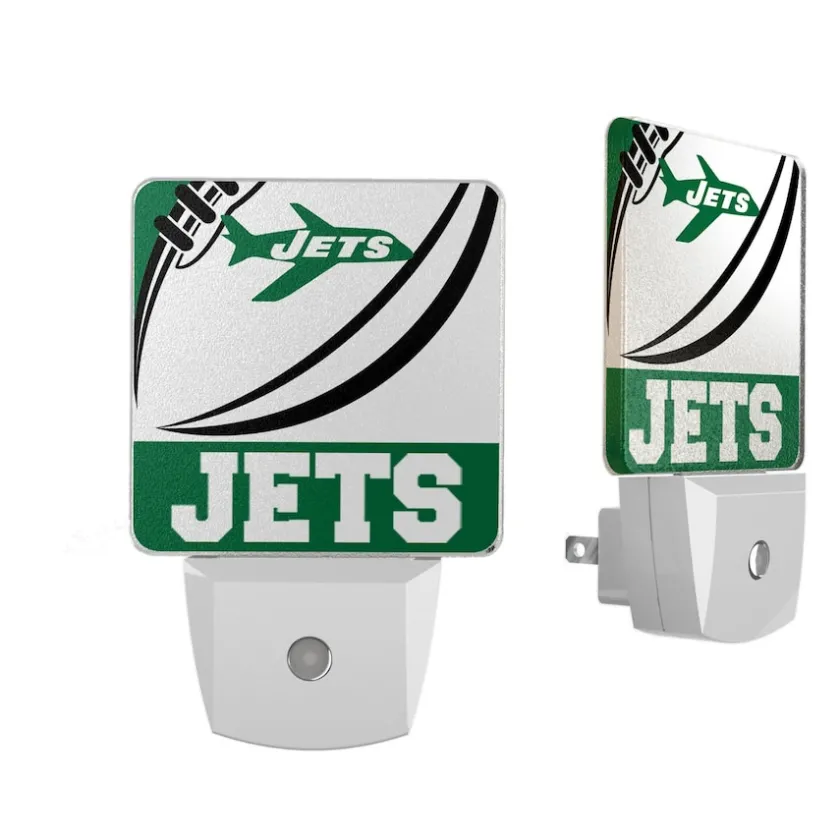 Lighting^New York Jets Passtime Design Nightlight 2-Pack