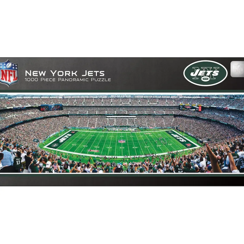 Toys & Outdoor Games|Toys & Games^New York Jets 1000-Piece NFL Stadium Panoramic Puzzle