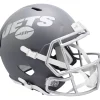 Helmets|Helmets^New York Jets Riddell 2024 Slate Alternate Speed Replica Helmet