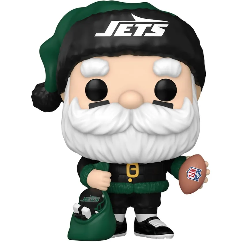 Figurines & Globes|Toys & Outdoor Games^New York Jets Santa Funko Pop! 2024 Fanatics Exclusive Vinyl Figure