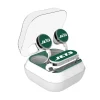 Music^New York Jets Stripe Design Wireless Earbuds
