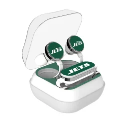 Music^New York Jets Stripe Design Wireless Earbuds