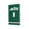 Lighting^New York Jets Stripe Single Toggle Light Switch Plate