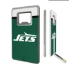 Office Accessories^New York Jets Striped Credit Card USB Drive & Bottle Opener