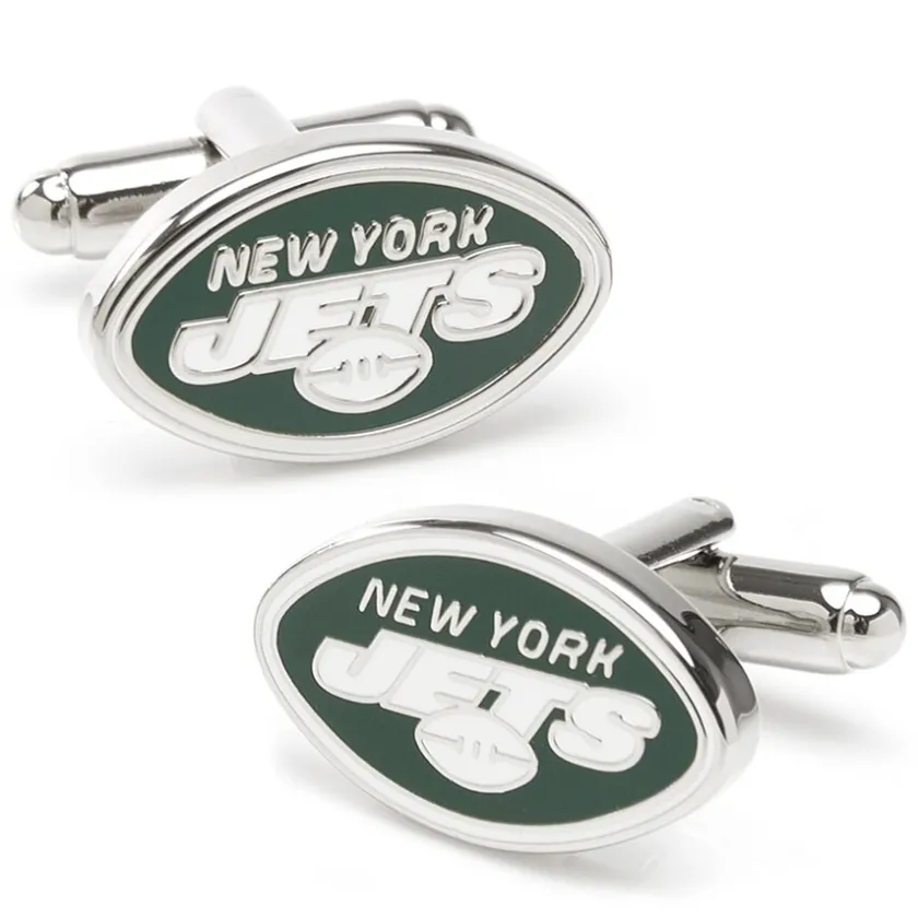 Accessories|Jewelry^New York Jets Team Cufflinks
