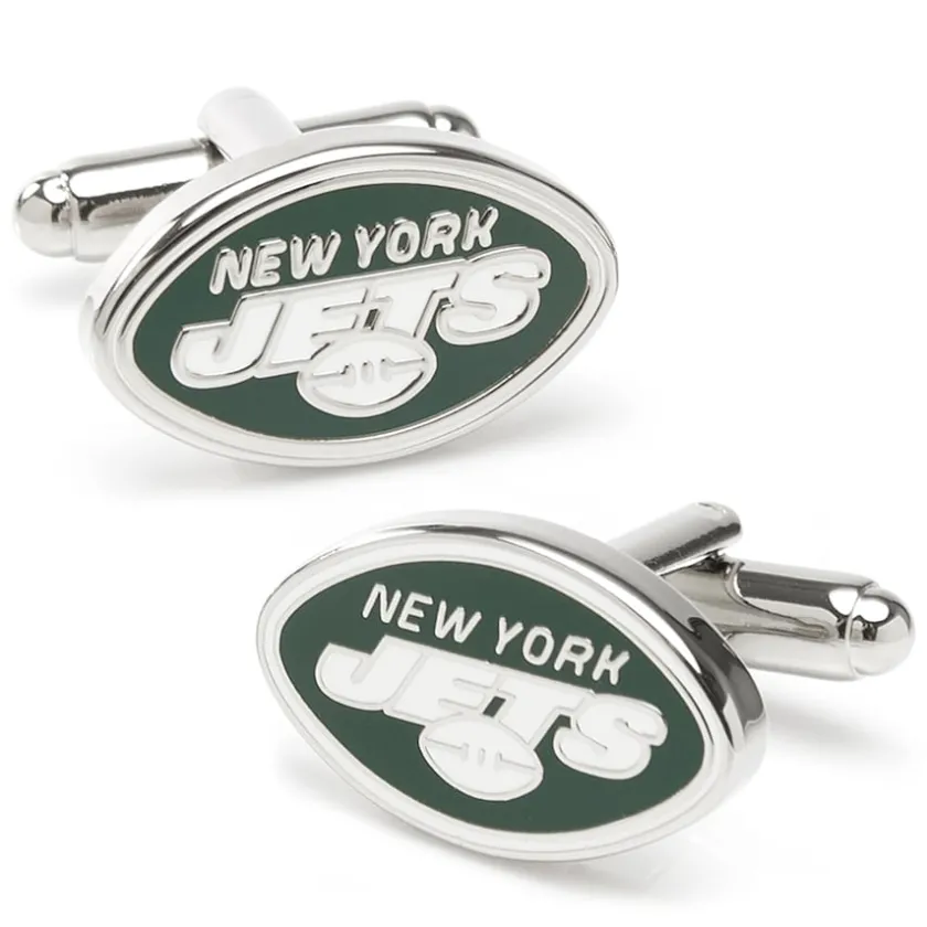 Accessories|Jewelry^New York Jets Team Cufflinks