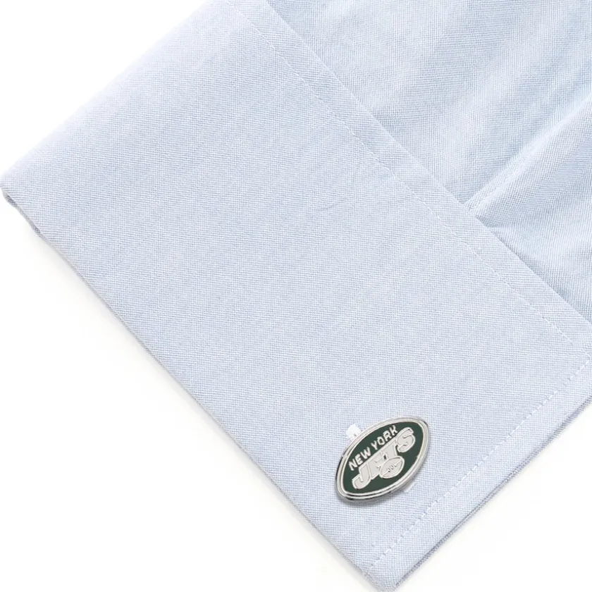 Accessories|Jewelry^New York Jets Team Cufflinks