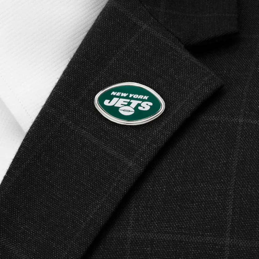 Jewelry|Accessories^New York Jets Team Logo Lapel Pin