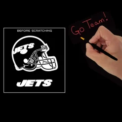 Toys & Games|Toys & Outdoor Games^New York Jets Team Pride Scratch Art Craft Kit