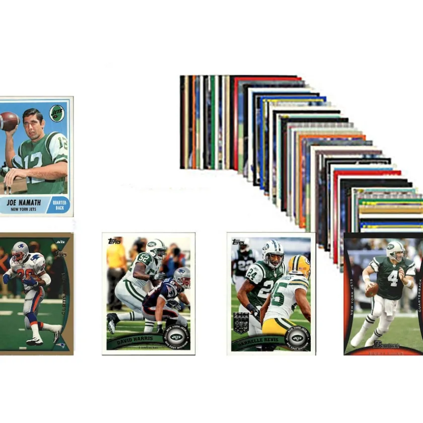 Trading Cards|Prints & Artwork^New York Jets Trading Card 50-Count Set