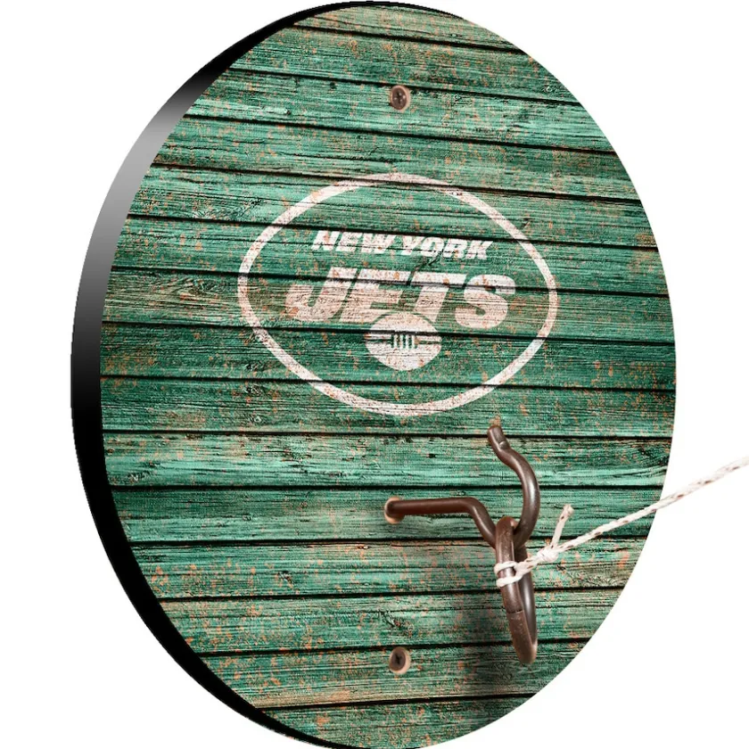 Toys & Outdoor Games|Toys & Games^New York Jets Weathered Design Hook And Ring Game