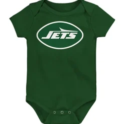 Rompers^New York Jets Newborn Green Logo Bodysuit
