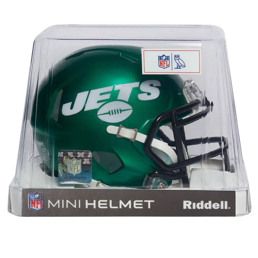 Helmets|Helmets^New York Jets OVO X NFL Riddell Mini Helmet
