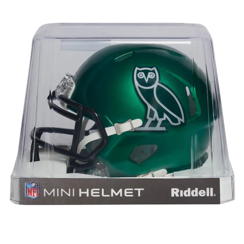 Helmets|Helmets^New York Jets OVO X NFL Riddell Mini Helmet