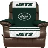 Furniture^New York Jets Pegasus 65" X 80" Reversible Recliner Protector