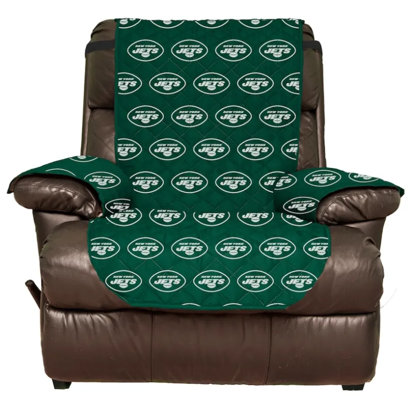 Furniture^New York Jets Pegasus 65" X 80" Reversible Recliner Protector